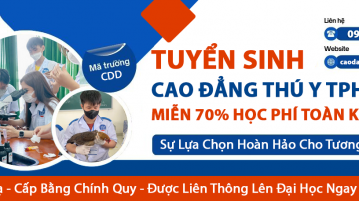 Cao Đẳng Thú Y TpHCM Xét Tuyển Miễn Giảm 70% Học Phí Toàn Khóa!